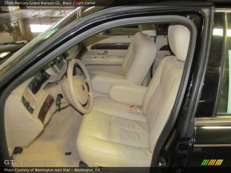 Black / Light Camel 2006 Mercury Grand Marquis GS