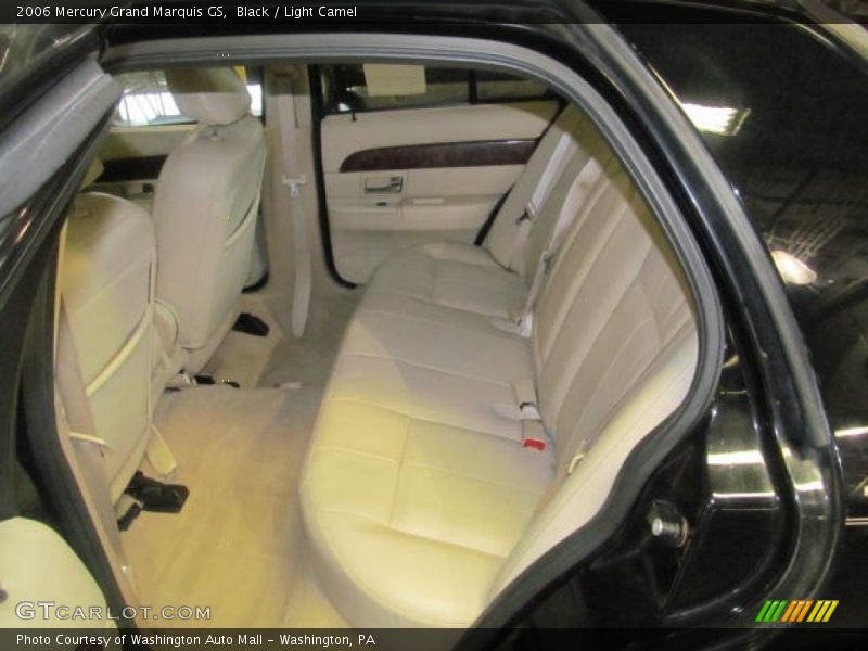 Black / Light Camel 2006 Mercury Grand Marquis GS