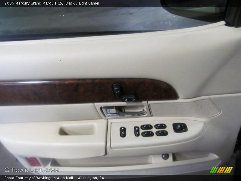 Black / Light Camel 2006 Mercury Grand Marquis GS
