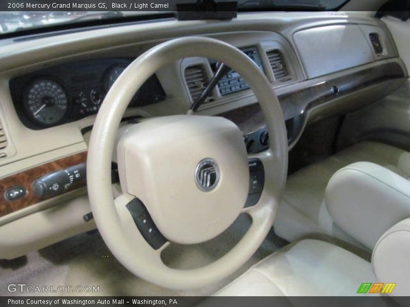 Black / Light Camel 2006 Mercury Grand Marquis GS