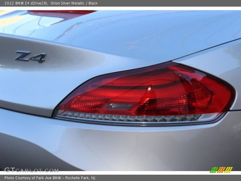 Orion Silver Metallic / Black 2012 BMW Z4 sDrive28i