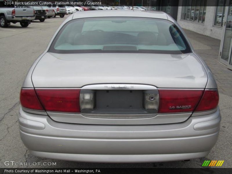 Platinum Metallic / Graphite 2004 Buick LeSabre Custom