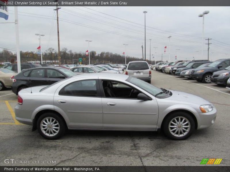  2002 Sebring LX Sedan Brilliant Silver Metallic