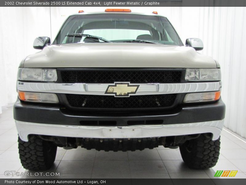  2002 Silverado 2500 LS Extended Cab 4x4 Light Pewter Metallic