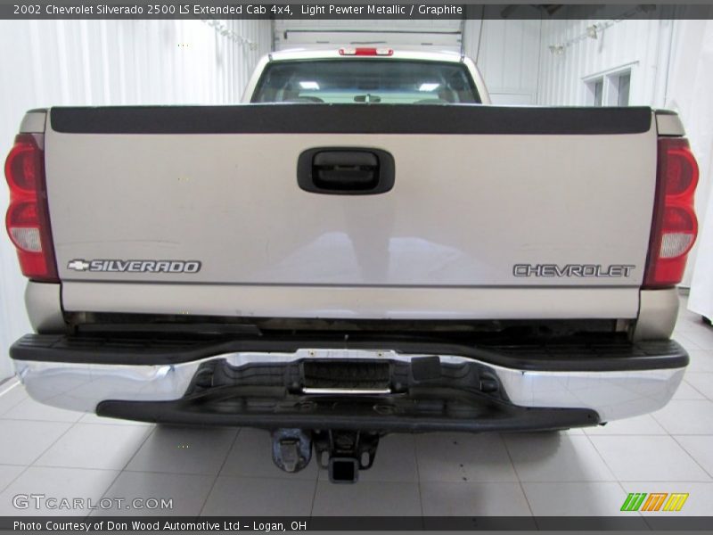  2002 Silverado 2500 LS Extended Cab 4x4 Light Pewter Metallic