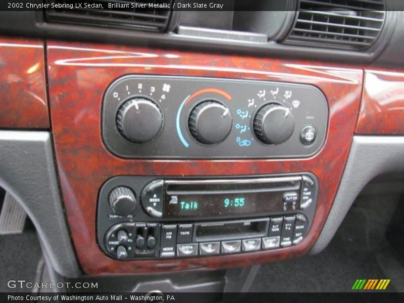 Controls of 2002 Sebring LX Sedan