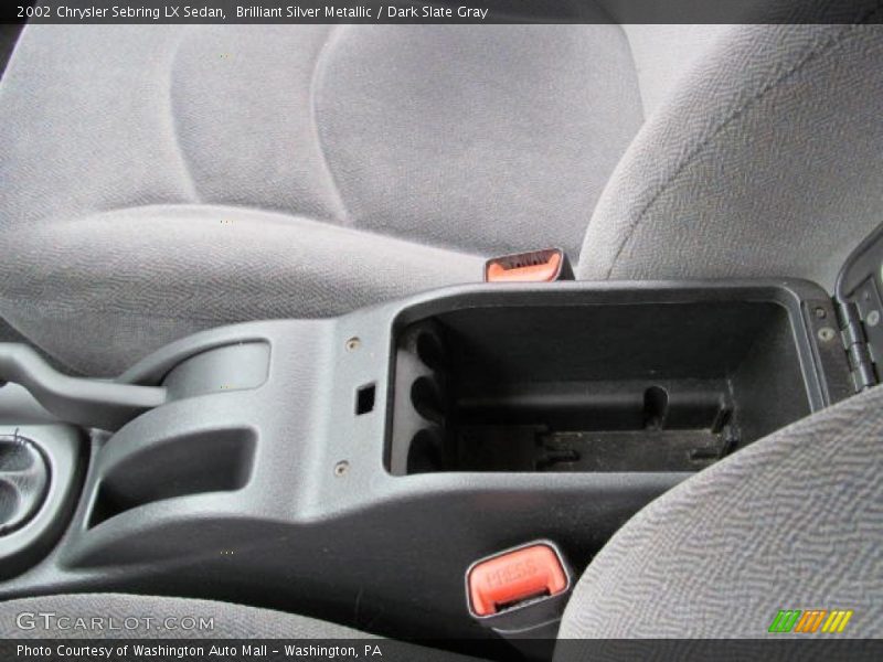 Brilliant Silver Metallic / Dark Slate Gray 2002 Chrysler Sebring LX Sedan