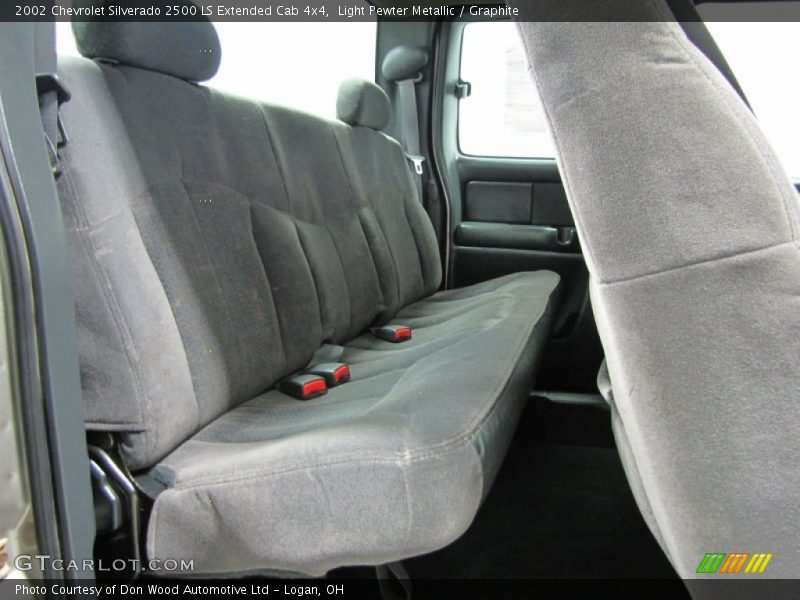 Light Pewter Metallic / Graphite 2002 Chevrolet Silverado 2500 LS Extended Cab 4x4