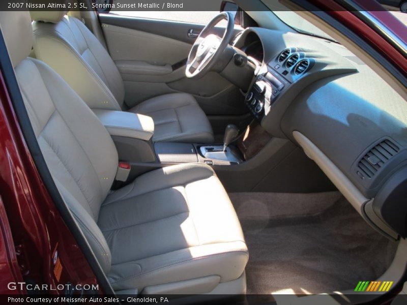 Sonoma Sunset Metallic / Blond 2007 Nissan Altima 2.5 SL