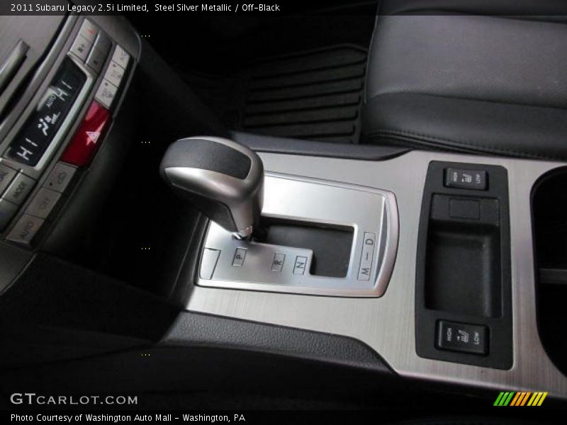 Steel Silver Metallic / Off-Black 2011 Subaru Legacy 2.5i Limited