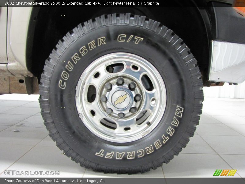  2002 Silverado 2500 LS Extended Cab 4x4 Wheel