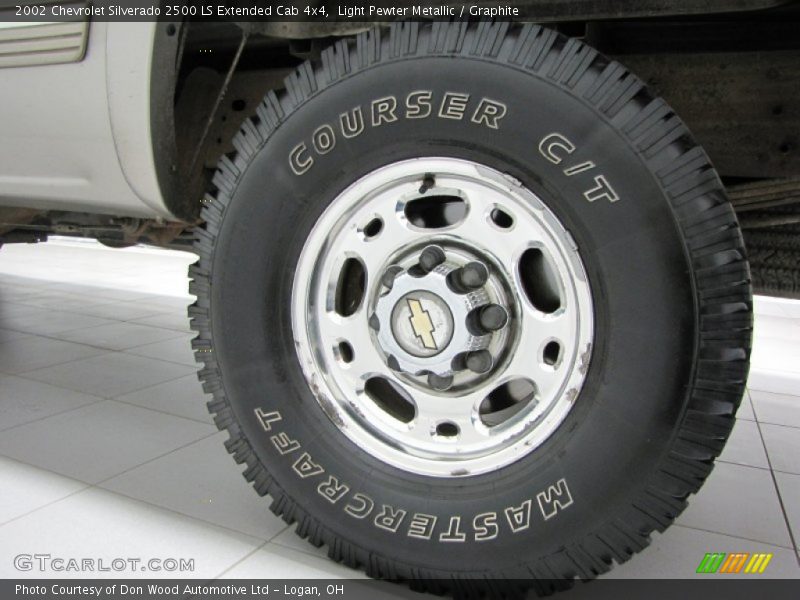  2002 Silverado 2500 LS Extended Cab 4x4 Wheel