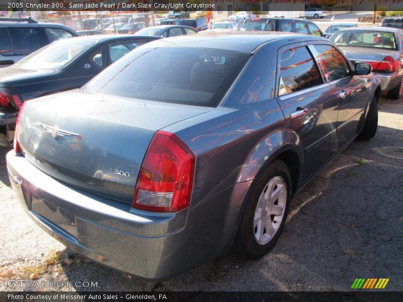 Satin Jade Pearl / Dark Slate Gray/Light Graystone 2005 Chrysler 300