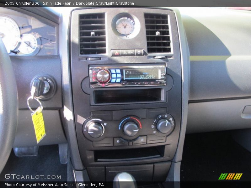 Satin Jade Pearl / Dark Slate Gray/Light Graystone 2005 Chrysler 300