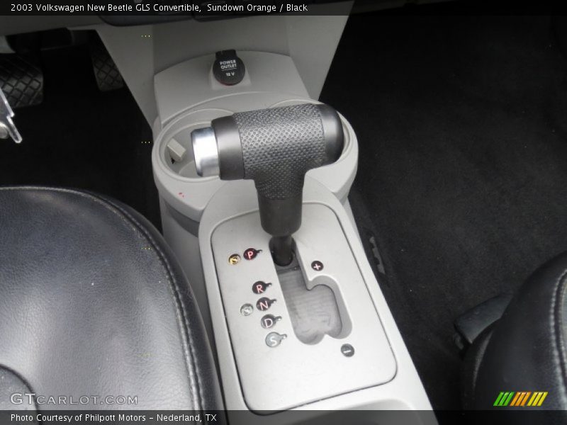 2003 New Beetle GLS Convertible 6 Speed Tiptronic Automatic Shifter