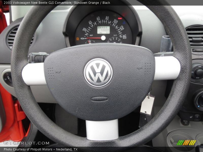  2003 New Beetle GLS Convertible Steering Wheel