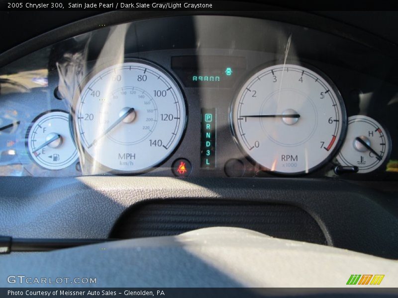 Satin Jade Pearl / Dark Slate Gray/Light Graystone 2005 Chrysler 300