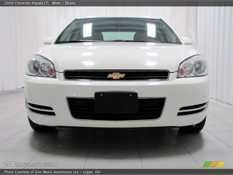 White / Ebony 2009 Chevrolet Impala LT