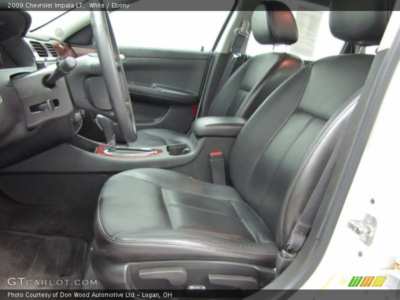 Front Seat of 2009 Impala LT