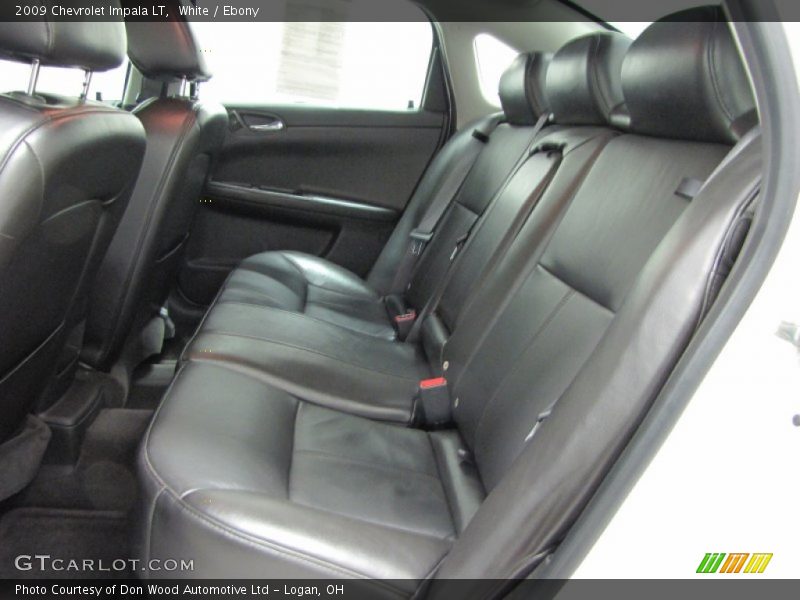 Rear Seat of 2009 Impala LT