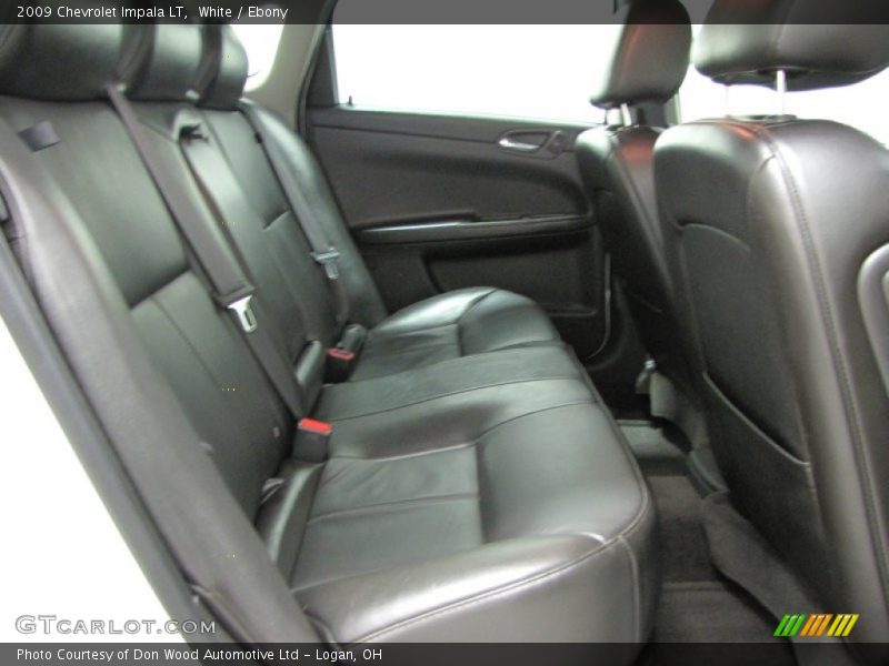 Rear Seat of 2009 Impala LT