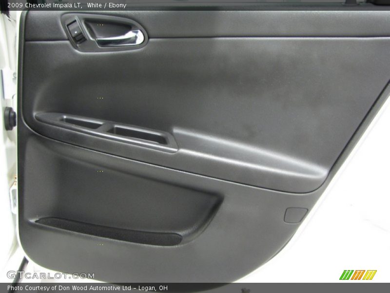 White / Ebony 2009 Chevrolet Impala LT
