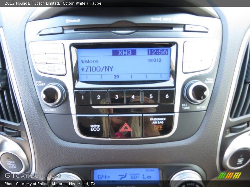 Cotton White / Taupe 2013 Hyundai Tucson Limited