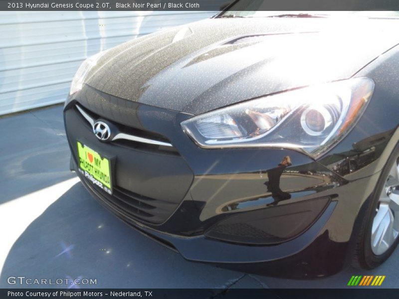 Black Noir Pearl / Black Cloth 2013 Hyundai Genesis Coupe 2.0T