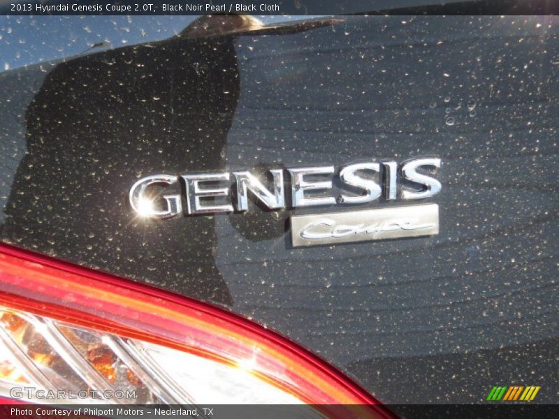 Black Noir Pearl / Black Cloth 2013 Hyundai Genesis Coupe 2.0T