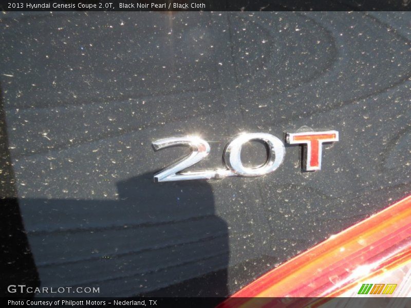Black Noir Pearl / Black Cloth 2013 Hyundai Genesis Coupe 2.0T