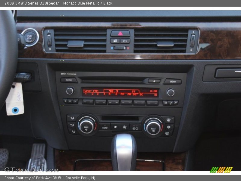 Monaco Blue Metallic / Black 2009 BMW 3 Series 328i Sedan