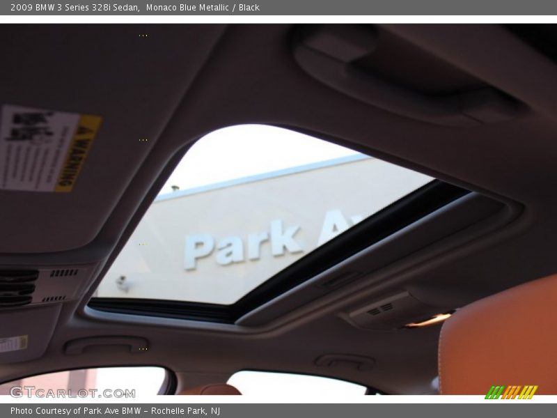 Monaco Blue Metallic / Black 2009 BMW 3 Series 328i Sedan