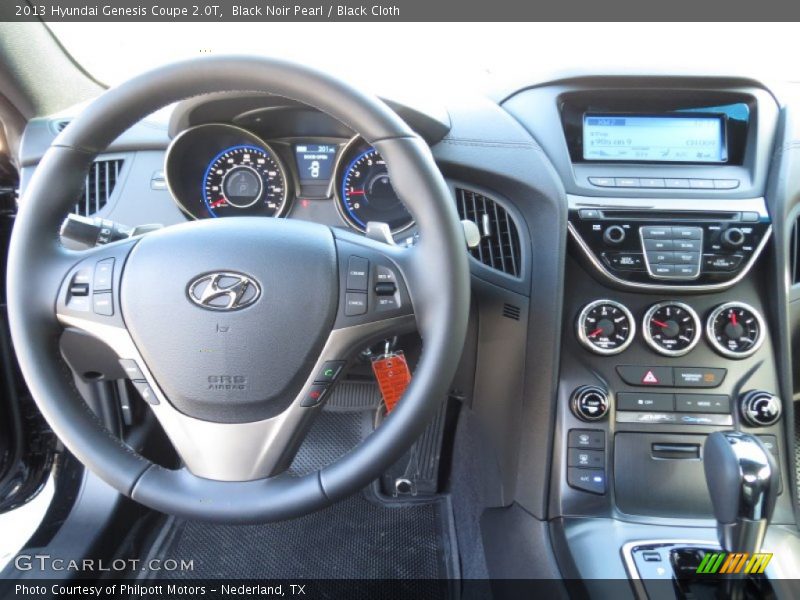 Dashboard of 2013 Genesis Coupe 2.0T
