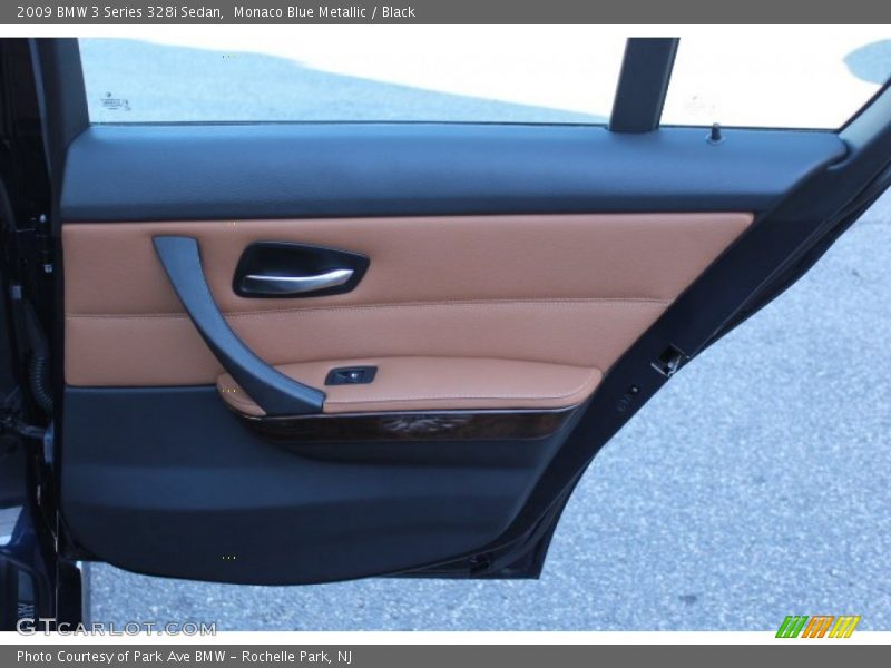 Monaco Blue Metallic / Black 2009 BMW 3 Series 328i Sedan