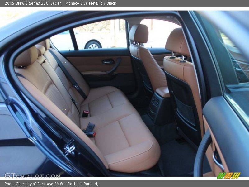 Monaco Blue Metallic / Black 2009 BMW 3 Series 328i Sedan