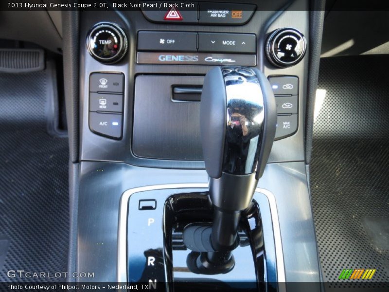  2013 Genesis Coupe 2.0T 8 Speed SHIFTRONIC Automatic Shifter