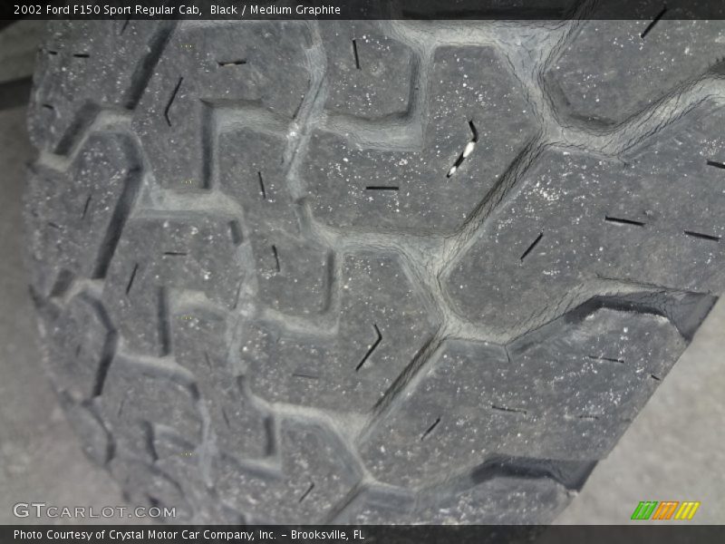 Black / Medium Graphite 2002 Ford F150 Sport Regular Cab