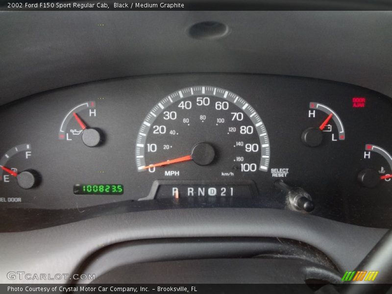  2002 F150 Sport Regular Cab Sport Regular Cab Gauges