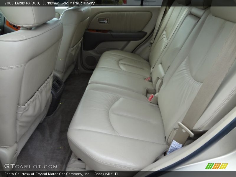 Burnished Gold Metallic / Ivory 2003 Lexus RX 300
