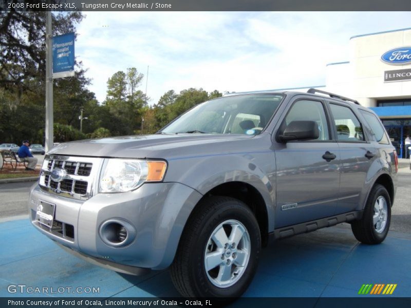 Tungsten Grey Metallic / Stone 2008 Ford Escape XLS