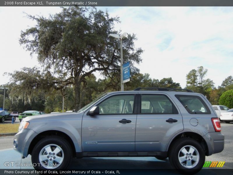 Tungsten Grey Metallic / Stone 2008 Ford Escape XLS