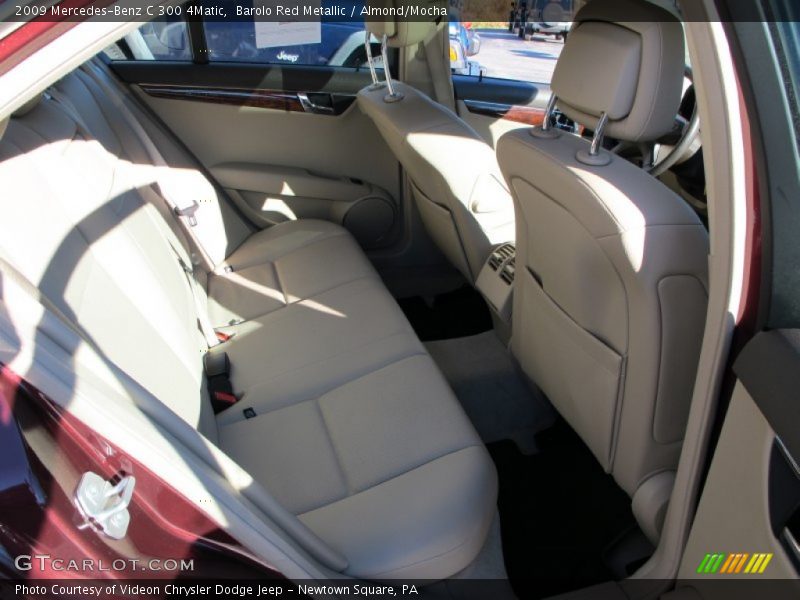 Barolo Red Metallic / Almond/Mocha 2009 Mercedes-Benz C 300 4Matic