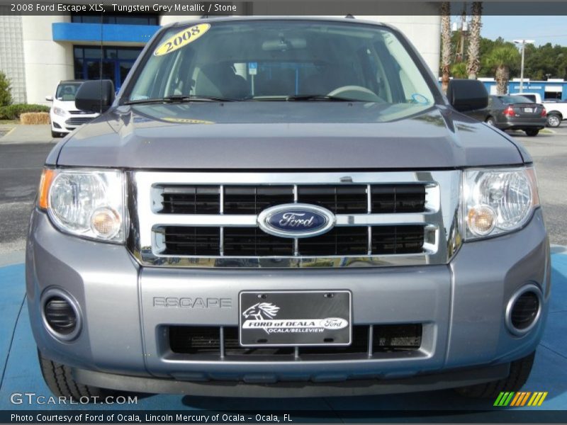 Tungsten Grey Metallic / Stone 2008 Ford Escape XLS