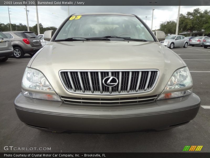 Burnished Gold Metallic / Ivory 2003 Lexus RX 300