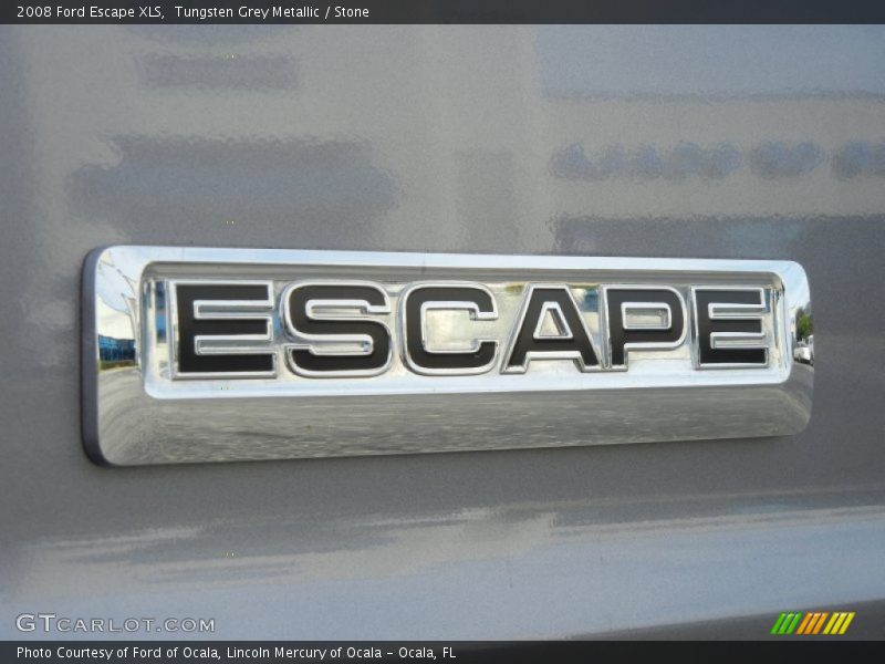 Tungsten Grey Metallic / Stone 2008 Ford Escape XLS