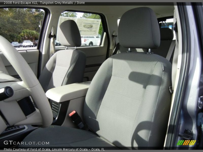 Tungsten Grey Metallic / Stone 2008 Ford Escape XLS