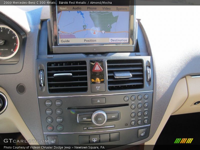 Navigation of 2009 C 300 4Matic