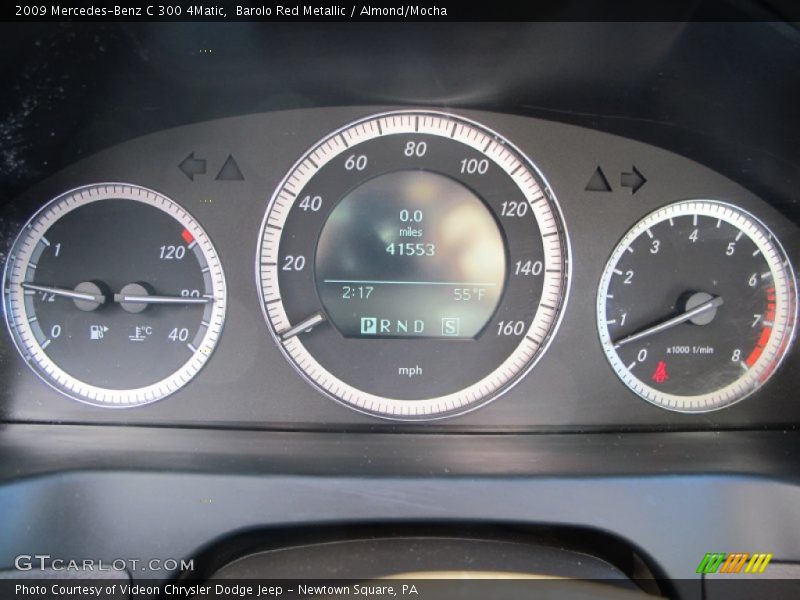  2009 C 300 4Matic 300 4Matic Gauges