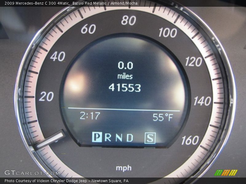 2009 C 300 4Matic 300 4Matic Gauges