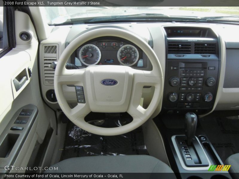 Tungsten Grey Metallic / Stone 2008 Ford Escape XLS